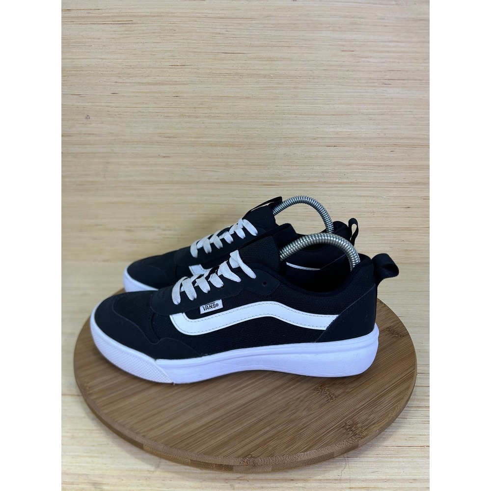 Vans Range EXP Black White Low Top Sneakers 500264 Womens Size 8